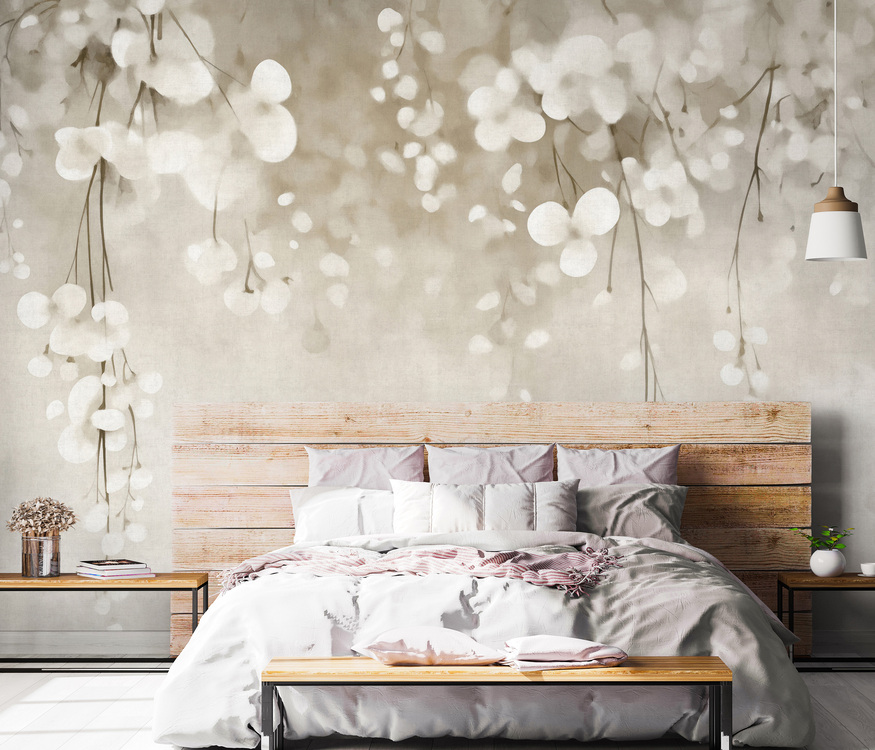 Decoratieve wandafwerking bij GW Vloer & Design